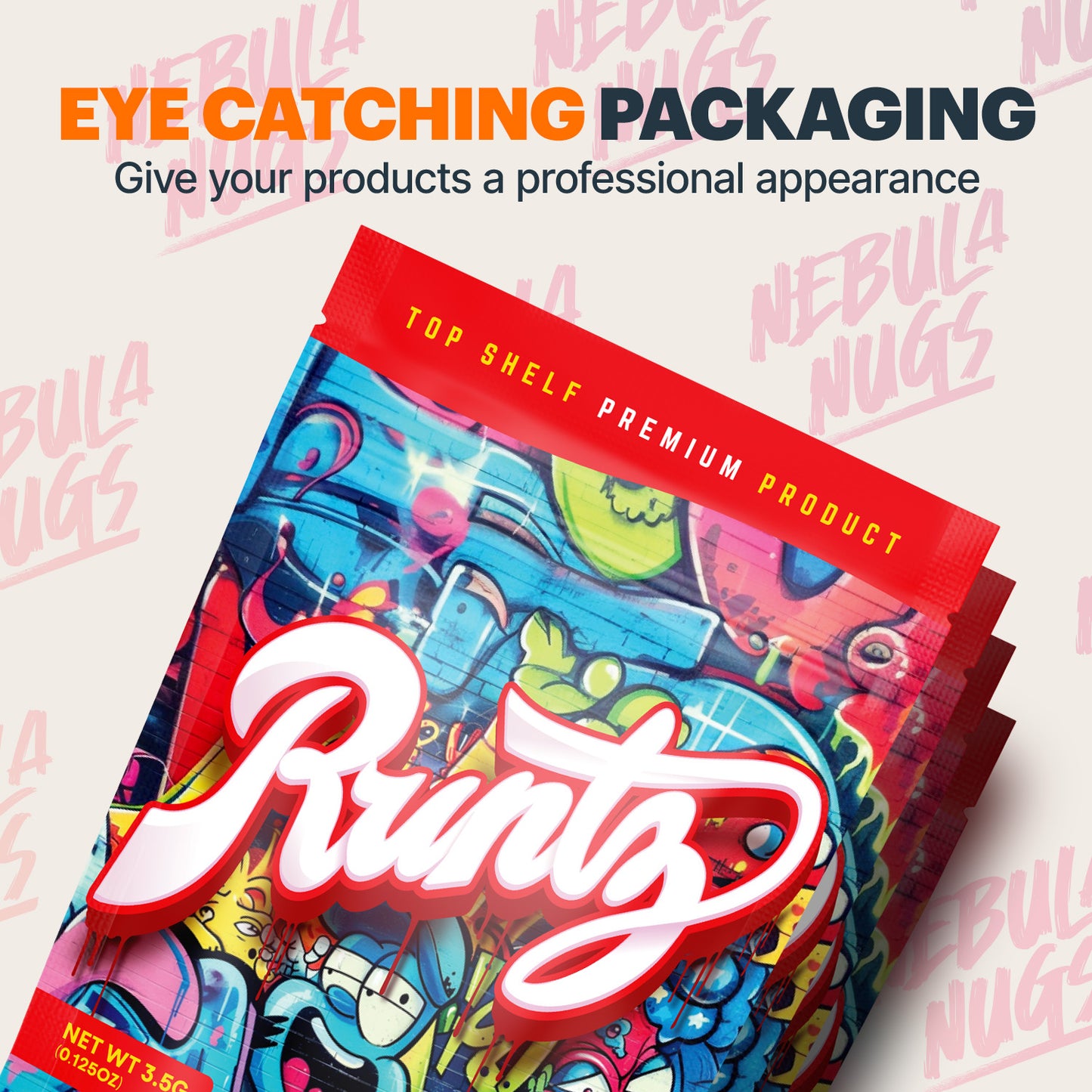 Runtz Mylar Bags (x 100)