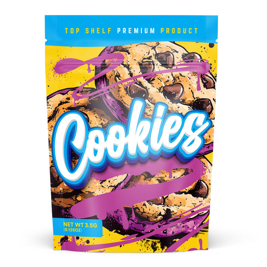 Cookies Mylar Bags (x 100)