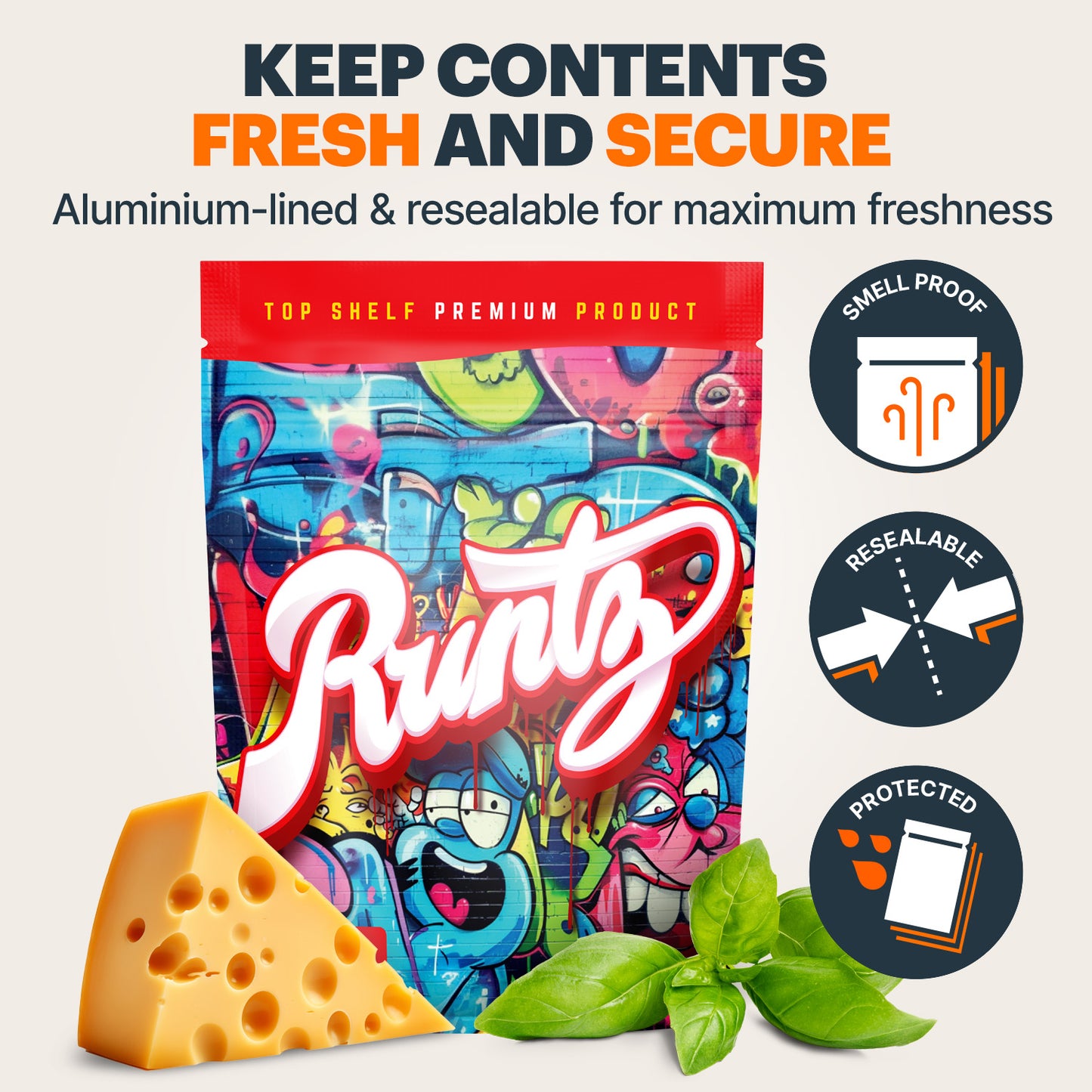 Runtz Mylar Bags (x 100)